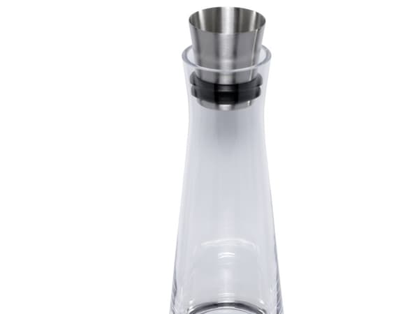 EMSA 514233, Karaffel, 1 l, Rustfritt stål, Gjennomsiktig, Glass, 12 cm, 120 mm