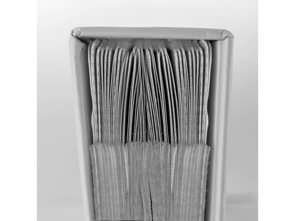 ZEP UMBRIA, Vaaleanharmaa, 100 arkkia, 10 x 15, Täydellinen sidonta, Paperi, 130 mm