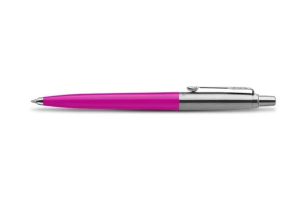 Parker 2075996, Klämma, Fastklämbar, indragbar kulspetspenna, Påfyllnadsbar, Blå, 1 styck, Medium