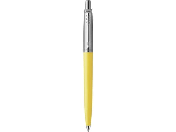 Parker Jotter Originals, Klämma, Fastklämbar, indragbar kulspetspenna, Påfyllnadsbar, Blå, 1 styck, Medium