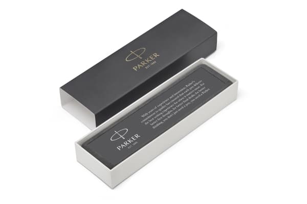 Parker 2093381, Kulspetspenna + reservoarpenna, Blå, Medium, 1 mm, Rostfritt stål, Svart, Guld