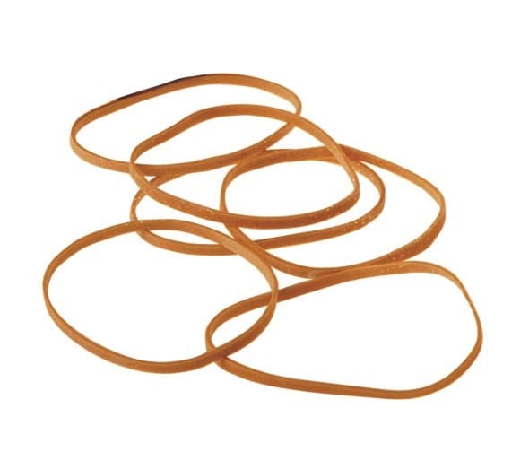 Gummibånd nr. 16  60x1,5mm natur (500g)