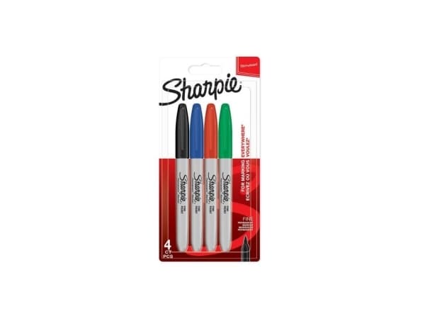 Sharpie Fine Basic 1.0mm färgmarkerare (4 st.)