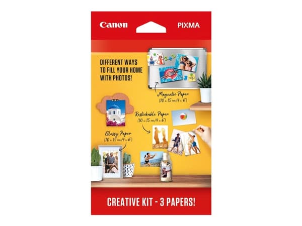 Canon Creative Kit - 100 x 150 mm 60 ark fotopapir - for PIXMA G5040, G6040, TS3352, TS3355, TS5350, TS5351, TS5352, TS5353, TS6351, TS8351, TS8352