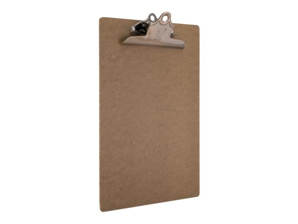 Menukortholder Securit Clipboard 23x34 cm brun,stk