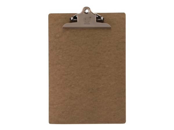 Menukortholder Securit Clipboard 23x34 cm brun,stk