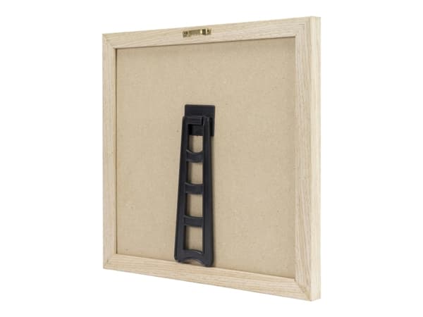 Securit® bogstavtavle teakramme 30x30 cm