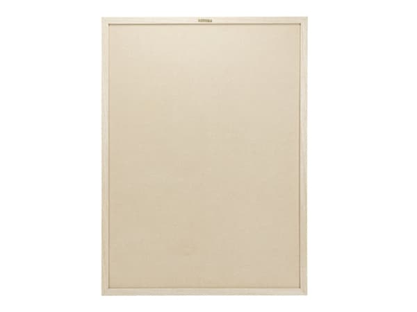 Securit® bogstavtavle til væg teakramme 60x80 cm