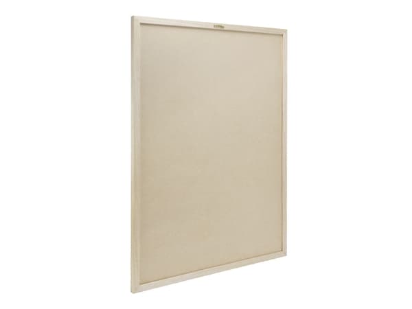 Securit® bogstavtavle til væg teakramme 60x80 cm