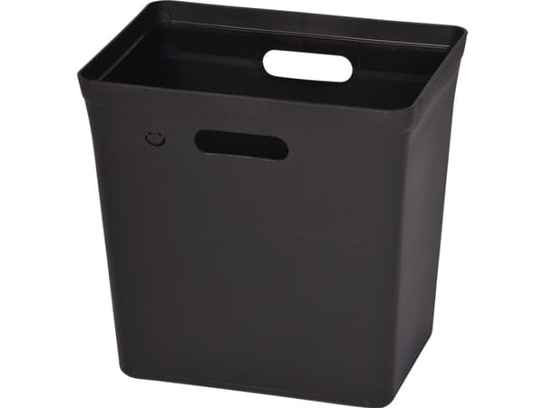 Affaldsspand Avedøre 20ltr L246xB340xH520mm Genbrugsplast Sort,6 stk/krt