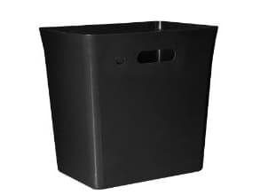 Affaldsspand Avedøre 20ltr L246xB340xH520mm Genbrugsplast Sort,6 stk/krt
