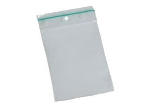 Lynlåspose 60x80 mm 50 my uden Skrivefelt LDPE,10 pk x 10 ps x 100 stk/krt