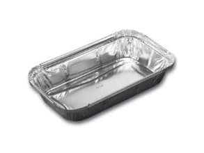 Alubakke 670 ml 219x127x33 mm,100 stk/pk