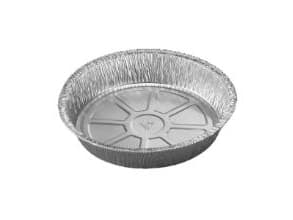 Alubakke 1100 ml Ø214x40 mm Rund,4 pk x 125 stk/krt