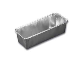 Alubakke 2200 ml 304x120x81 mm Kraftig,6 ps x 40 stk/krt