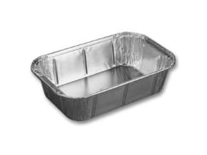 Alubakke 1650 ml 254x160x60 mm,25 stk/pk