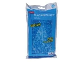 Isterningepose Schur Maxi selvlukkende 375ml L180xB340mm LDPE klar 30 poser,24 pk x 30 stk/krt