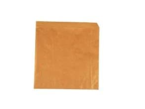Burgerlomme XL 190 x190 mm 40 gr Brun Greaseproof,1000 stk/krt