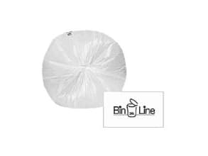 Spandepose Binline 30 ltr 470x840 mm 10 my 20 stk/rl med Stjernebund LD Hvid,10 rl/krt