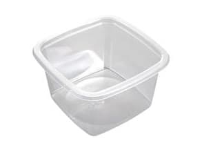 Bakke M40-57 350 ml 102x102x57 mm APET Klar,520 stk/krt