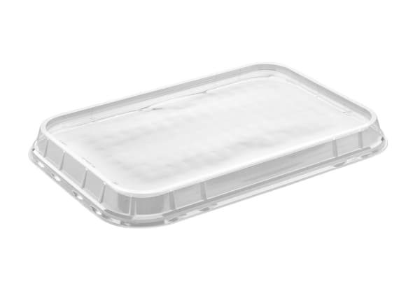 Plastlåg K5294-1 301x200x25 mm APET Klar til C2294 bakkerne,272 stk/krt
