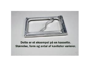 Kasetti 2171-1 1-lokeroiseen 4 kav lokeroon 38003 sopii TP16,1 kpl/Krt