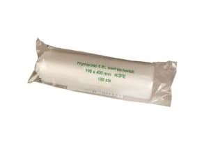 Frysepose med skrivefelt 4 ltr 190x400 mm HDPE,100 stk/rl - (100 stk.)