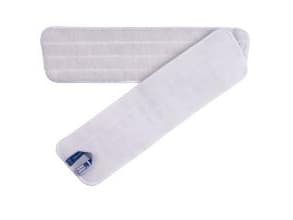 Moppe Velcro Clean Plus Dry Fibre 60cm Öko-tex Hvid Tør,50 stk/krt