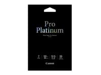 Canon Photo Paper Pro Platinum - 100 x 150 mm - 300 g/m² - 20 ark fotopapir - for PIXMA iP3600, MP240, MP480, MP620, MP980