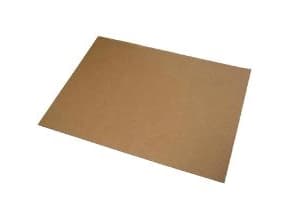 Mellankartong 375x640 mm 4 mm tjockt brunt/brunt,1 st