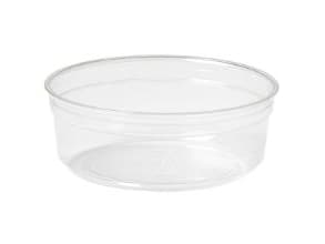 Kuppi Crystal Deli 250 ml Ø116x44 mm Pyöreä Vahva RPET Kirkas,35 kpl/ps - (35 kpl)