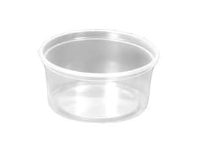 Salladsbägare Delipack 250 ml Round PP Semitransparent,20 pk x 50 st/krt