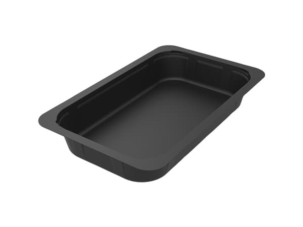 Mikrobølgebrett 1-roms variant 265x162x40mm 1165ml 225stk/balje - (225 stk.)