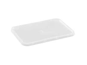 Plastlåg 175x120x10 mm OPP Transparent til Nudelbakker - (50 stk.)