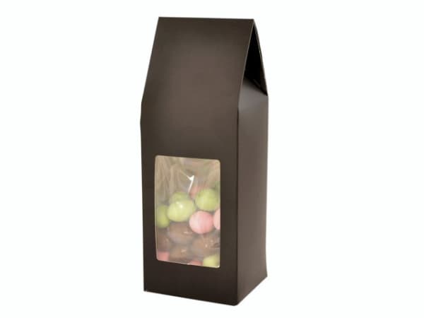 Æske 82x72x230 mm med Rude Mat sort Fix-Up pose 109021,200 stk/krt