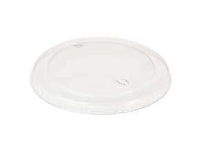 Muovikansi Ø85 mm Biohajoava PLA Valmis jäätelökuppiin 150 ml,16 ps x 50 kpl/krt