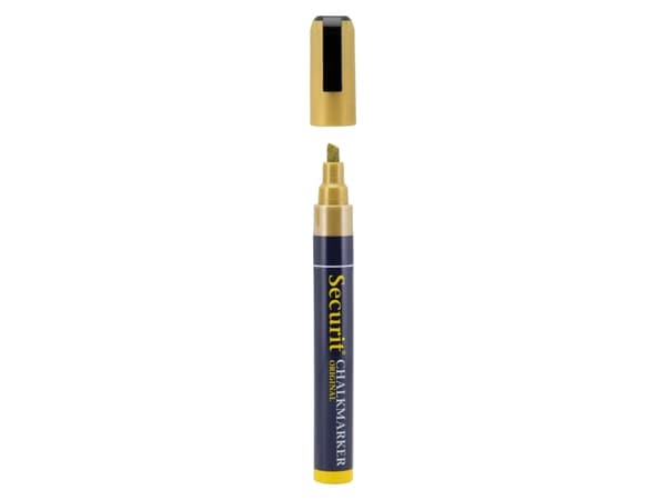 Tuschpen Securit medium 2-6 mm Guld