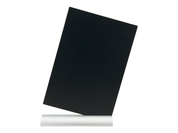 Securit® silhuet A4 bordskilt med alufod