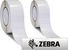 Zebra Z-Ultimate 3000T - Polyester - blank - permanent häftning - vit - 12.7 x 50.8 mm 94490 etikett (er) (10 rulle/rullar x 9449) tejp - för PAX 110