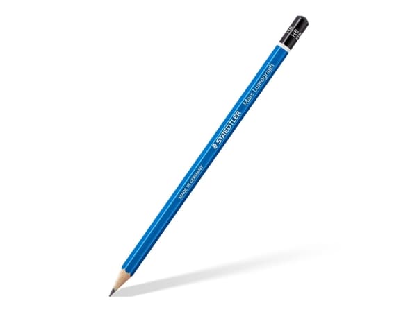 Blyant Staedtler Mars Lumograph ass. størrelser i metalæske - (24 stk.)