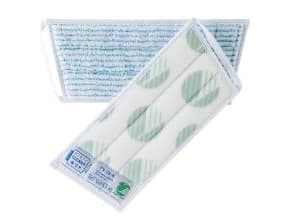Moppe 25 cm med kardborreband Microfiber Blåstribet,1 Stk