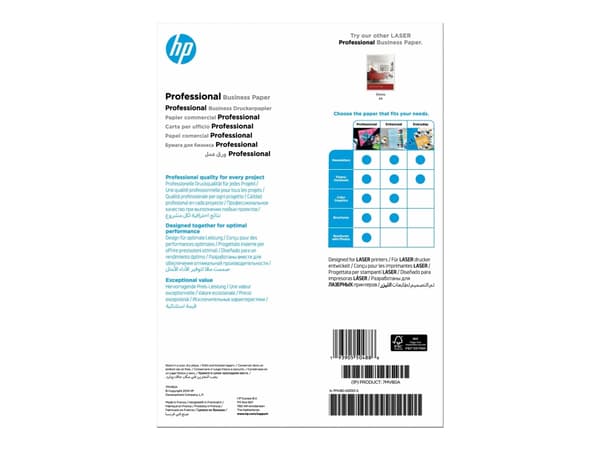 HP Professional - Matt - A4 (210 x 297 mm) - 200 g/m² - 150 ark fotopapper - för Color LaserJet Enterprise MFP M480; LaserJet Managed Flow MFP E87660