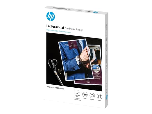 HP Professional - Matt - A4 (210 x 297 mm) - 200 g/m² - 150 ark fotopapper - för Color LaserJet Enterprise MFP M480; LaserJet Managed Flow MFP E87660