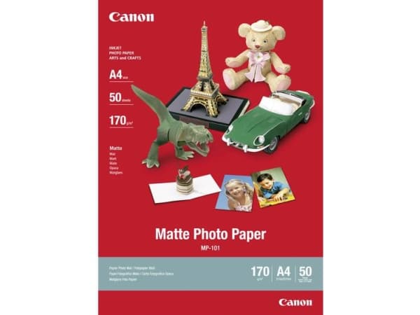 Canon Double-sided Matte Paper MP-101D - Matt - 275 mikroner - 304.8 x 304.8 mm - 240 g/m² - 30 ark papir