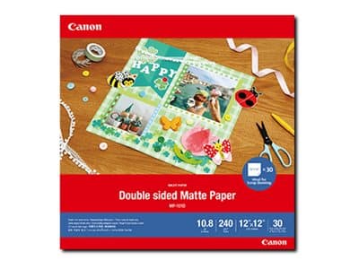 Canon Double-sided Matte Paper MP-101D - Matt - 275 mikroner - 304.8 x 304.8 mm - 240 g/m² - 30 ark papir