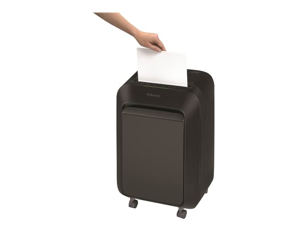 Makulator Fellowes Powershred® LX211 micro-cut 2x12 mm sort (P-5)