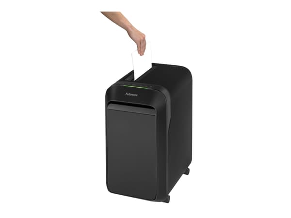 Makulator Fellowes Powershred® LX221 micro-cut 2x12 mm sort (P-5)