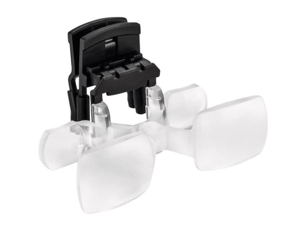 Eschenbach 162461 maxDETAIL clip Lupbriller Med clip Forstørrelsesfaktor: 2 x