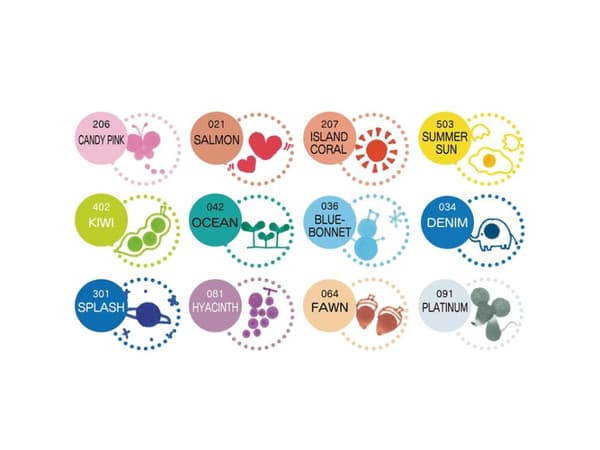 Zig Clean Color DOT 12 color set
