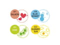 Miniatyrbilde 2 av 4: Zig Clean Color DOT 4 color set
